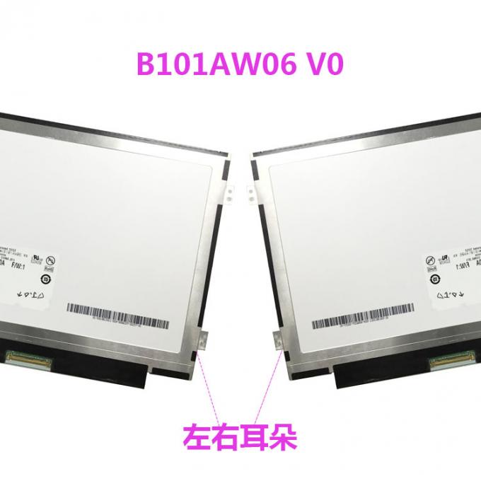 B101AW06 V 0 10,1 Duimlcd LCD van de het Scherm1024x600 40 Speld Vertoning met 200CD/M