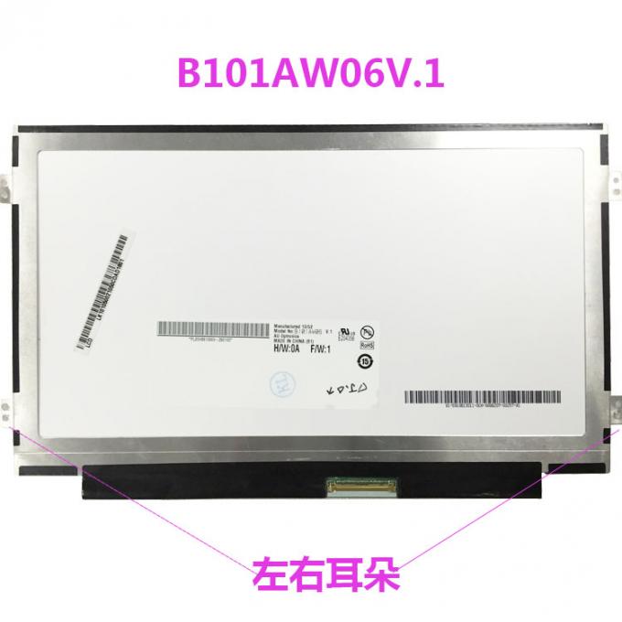 B101AW06 V het 1 Slanke LCD Scherm/10,1 Duim LEIDENE Vervangingscomité 1024x600