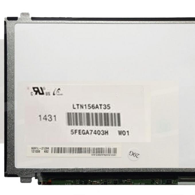 B156XW01 V 0 Slanke LCD het Scherm/15,6 Duimlaptop Vertonings1366x768 WXGA LVDS Kabel 30 Speld